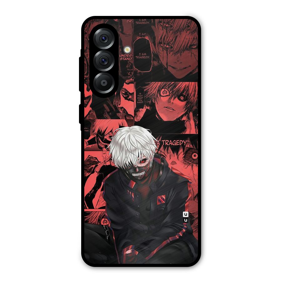 Toukyo Ghoul Kaneki Manga Metal Back Case for Galaxy A56