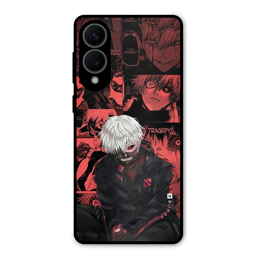 Toukyo Ghoul Kaneki Manga Metal Back Case for Galaxy S25 Edge