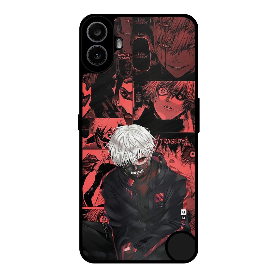 Toukyo Ghoul Kaneki Manga Metal Back Case for Nothing CMF Phone 1