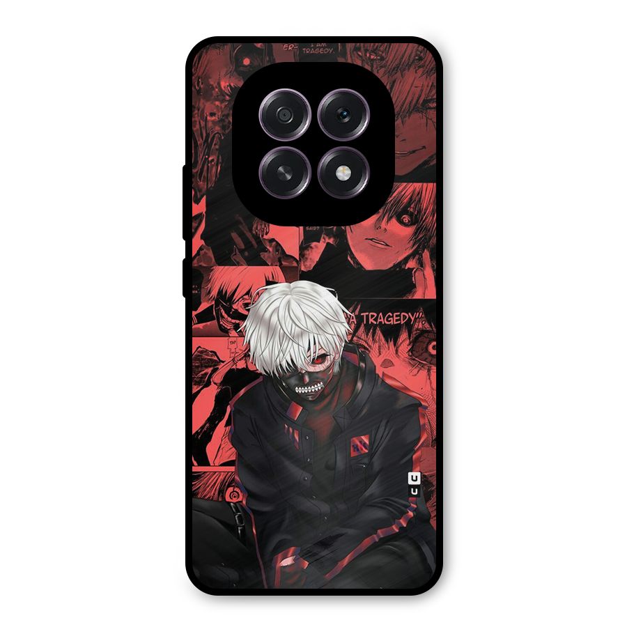 Toukyo Ghoul Kaneki Manga Metal Back Case for Oppo F29