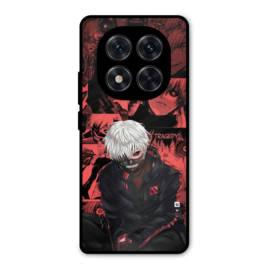 Toukyo Ghoul Kaneki Manga Metal Back Case for Poco X7