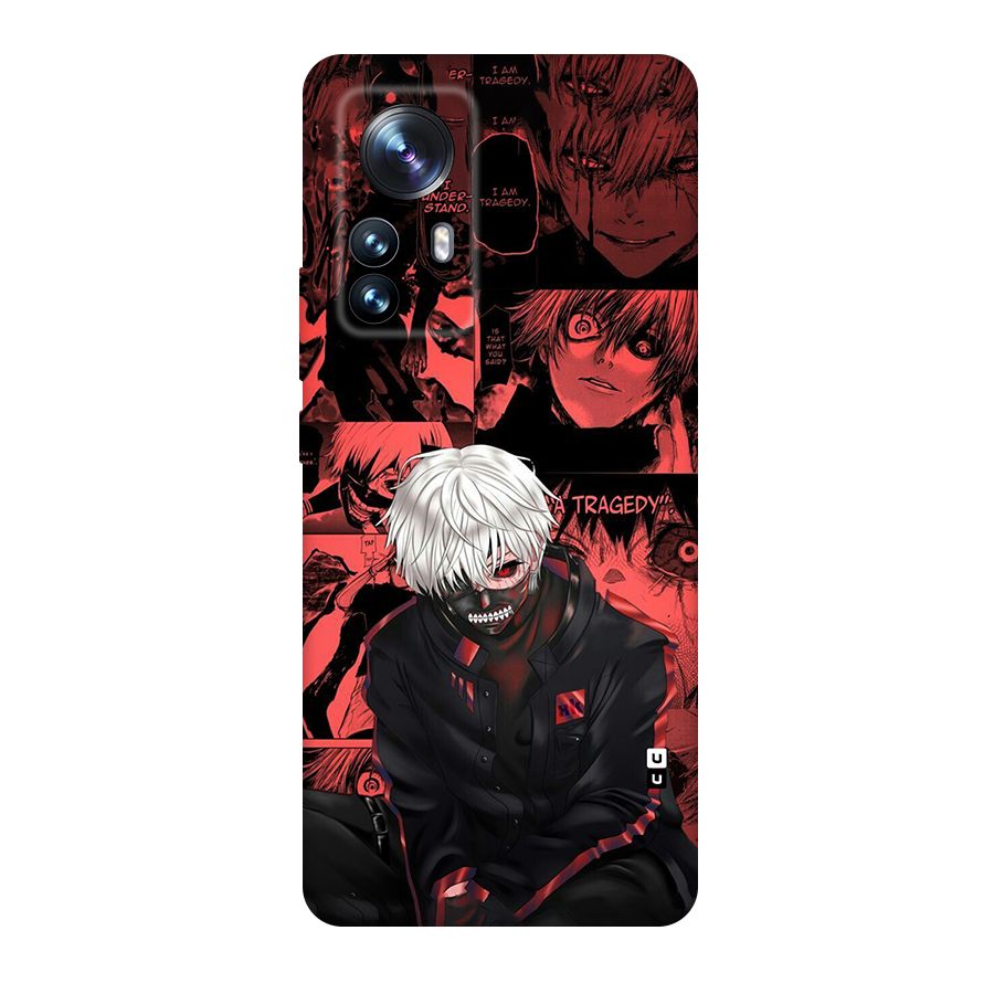 Toukyo Ghoul Kaneki Manga Original Polycarbonate Back Case for Xiaomi 12 Pro