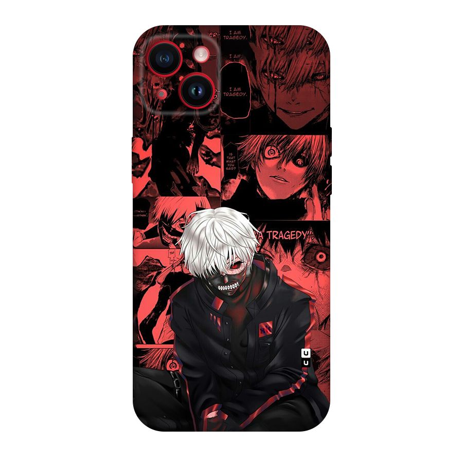 Toukyo Ghoul Kaneki Manga Original Polycarbonate Back Case for iPhone 14 Plus