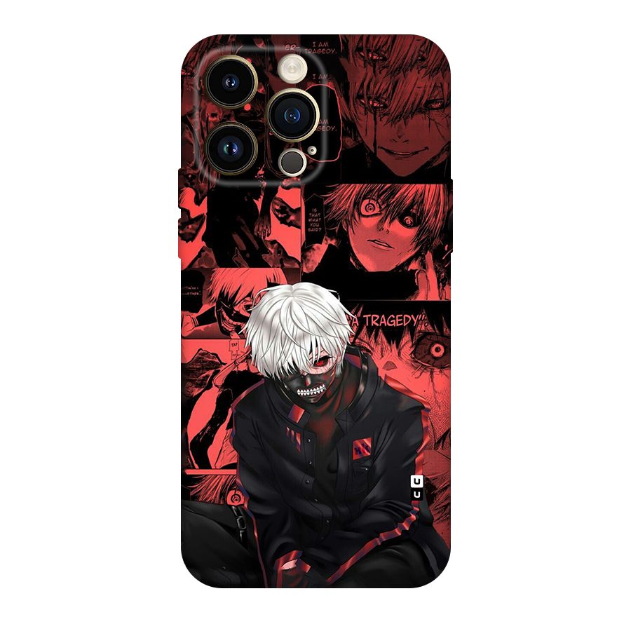 Toukyo Ghoul Kaneki Manga Original Polycarbonate Back Case for iPhone 14 Pro Max