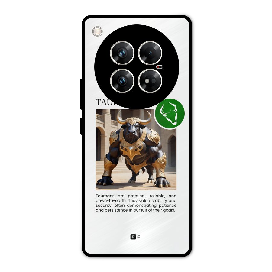 Towering Taurus Metal Back Case for Infinix Zero 40 5G