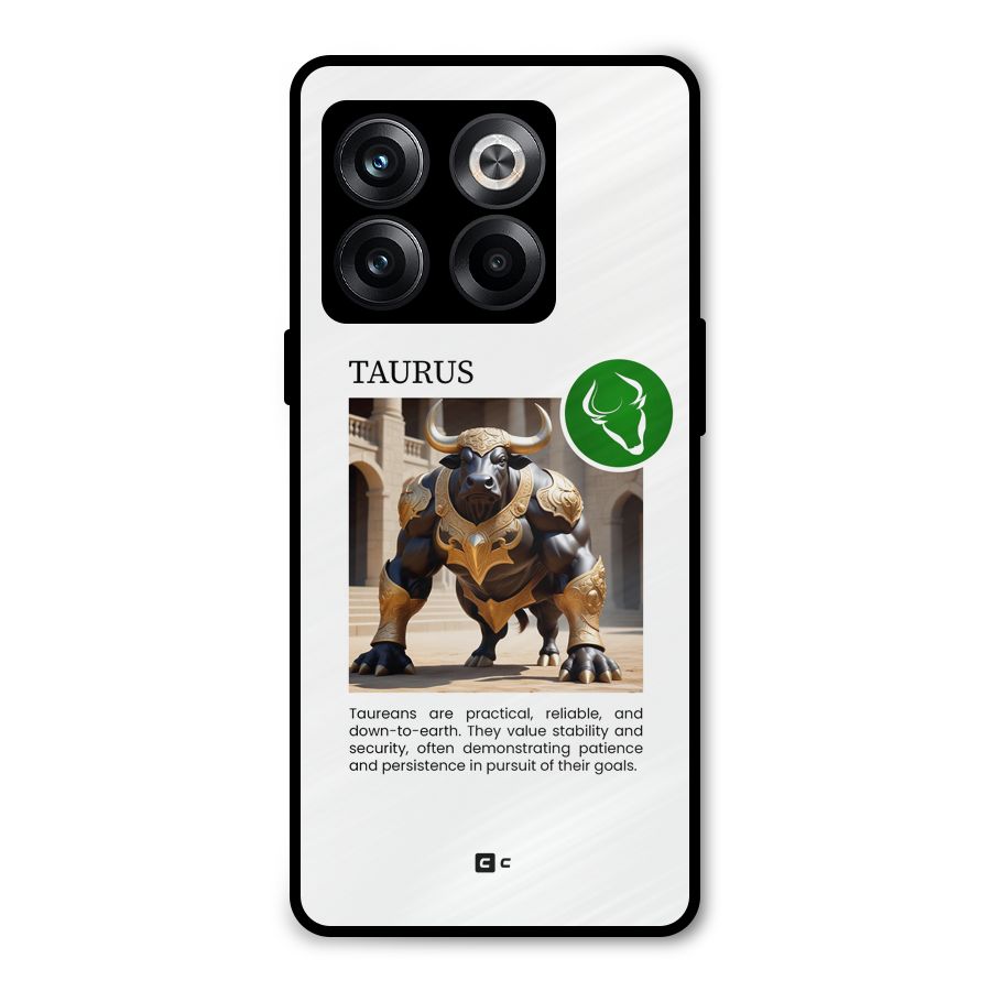 Towering Taurus Metal Back Case for OnePlus 10T