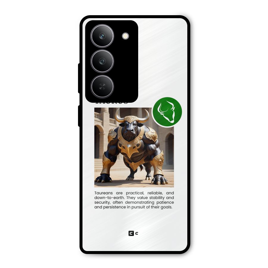 Towering Taurus Metal Back Case for Realme P3x