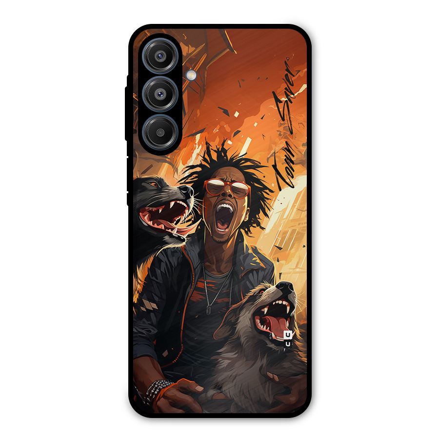 Town Saver Dogs Metal Back Case for Galaxy A16 5G