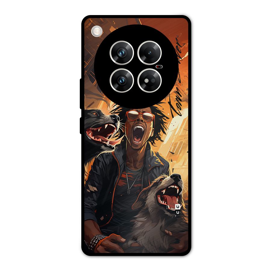Town Saver Dogs Metal Back Case for Infinix Zero 40 5G