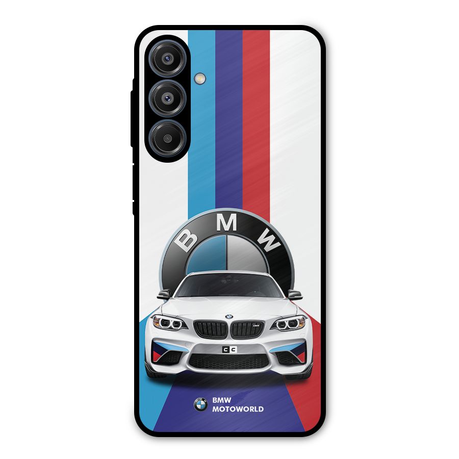 Track Supercar Metal Back Case for Galaxy A16 5G