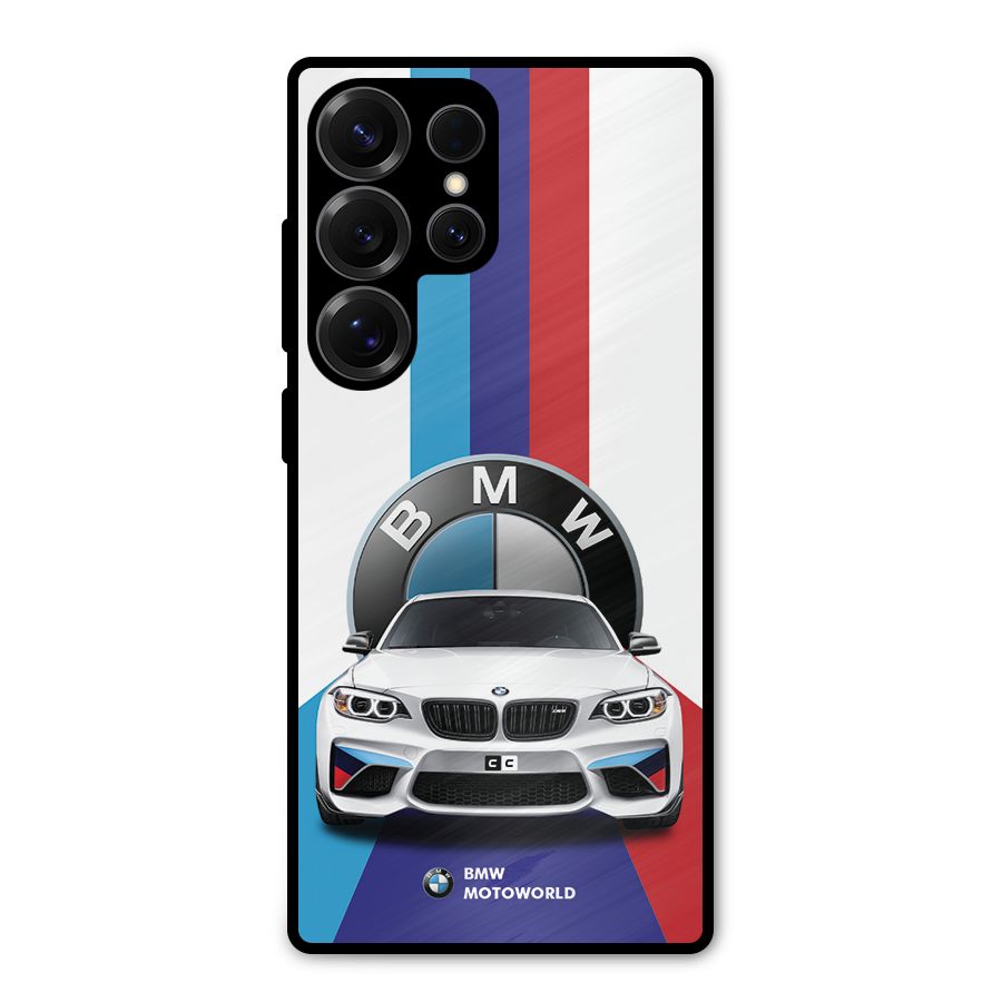 Track Supercar Metal Back Case for Galaxy S25 Ultra