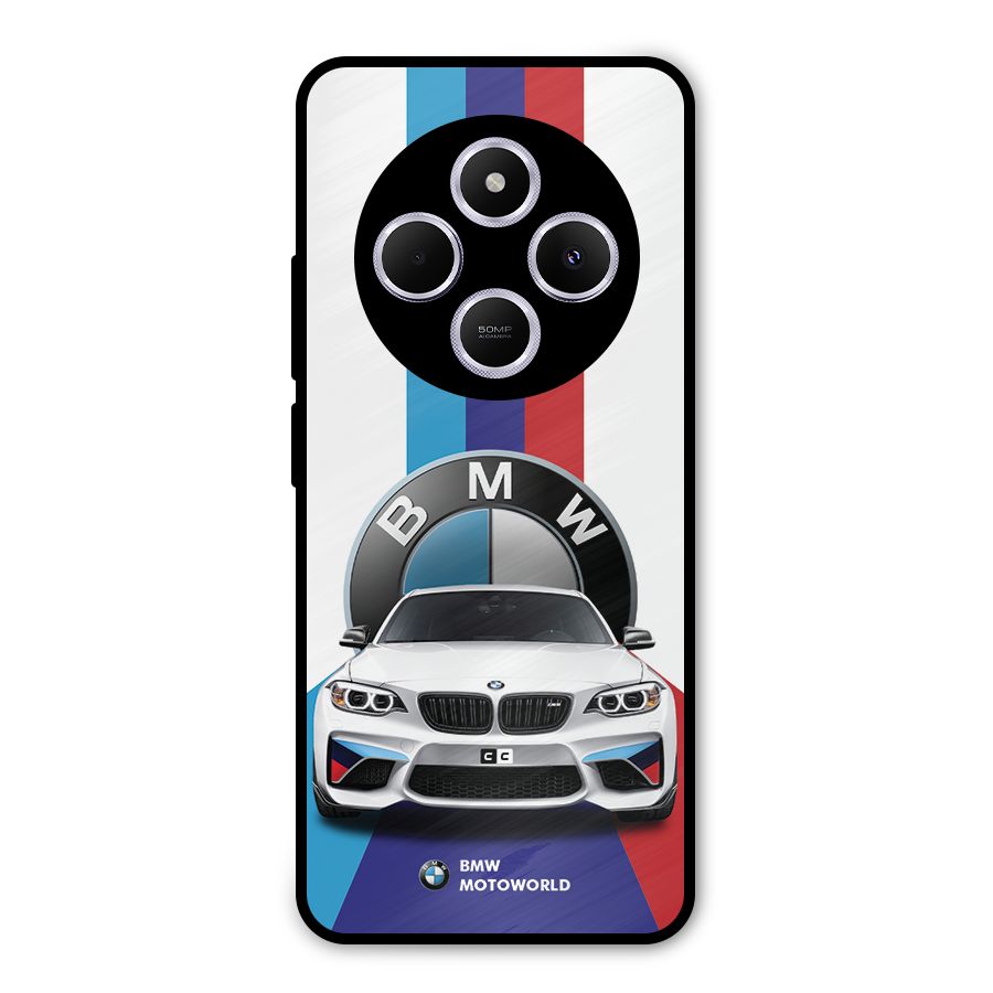 Track Supercar Metal Back Case for Poco M7