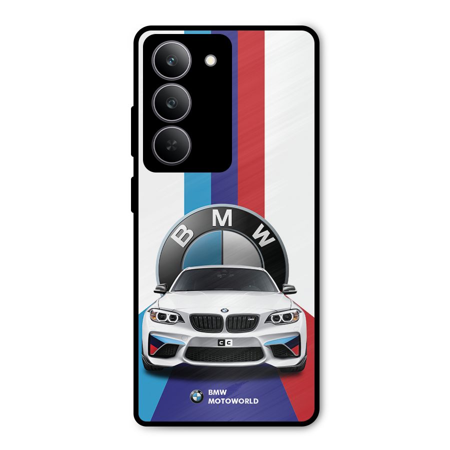 Track Supercar Metal Back Case for Realme 14x