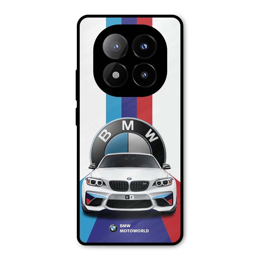 Track Supercar Metal Back Case for Redmi Note 14 Pro Plus 5G