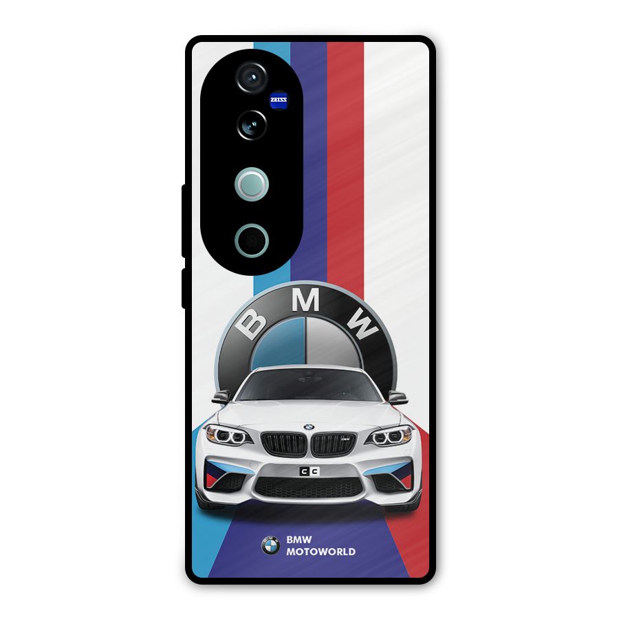 Track Supercar Metal Back Case for Vivo V40