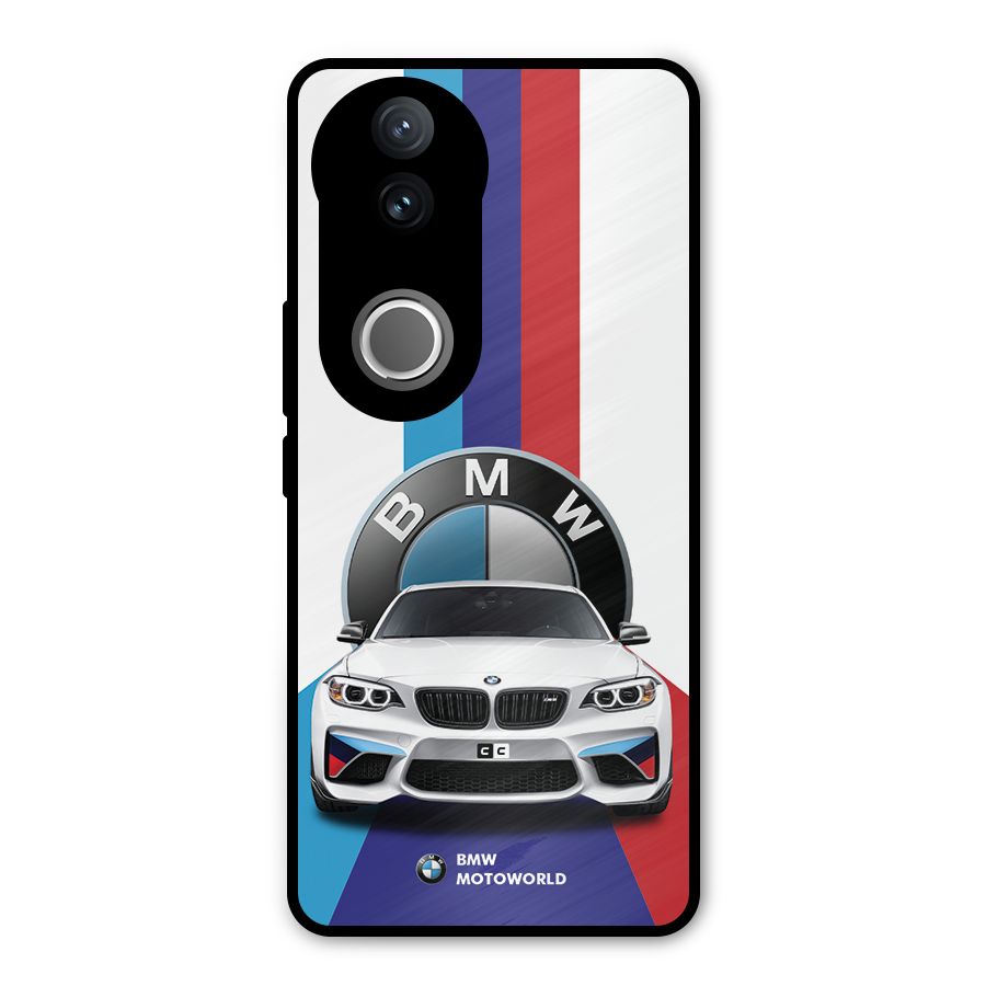 Track Supercar Metal Back Case for Vivo V50