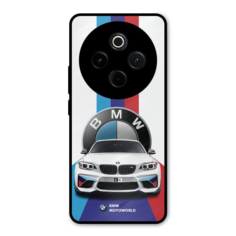 Track Supercar Metal Back Case for iQOO Z10