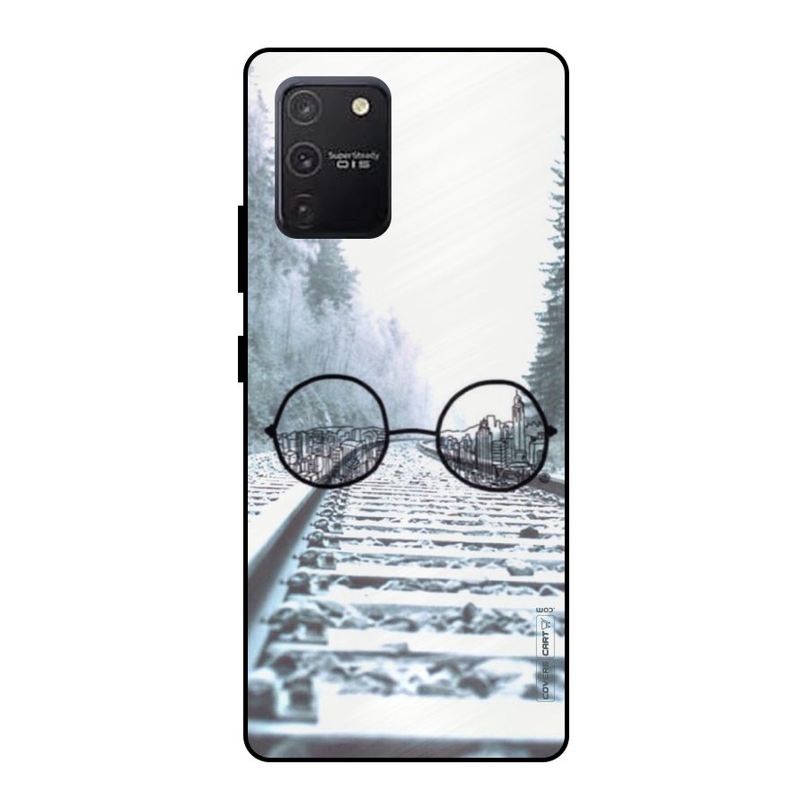Tracks And Specs Metal Back Case for Galaxy S10 Lite