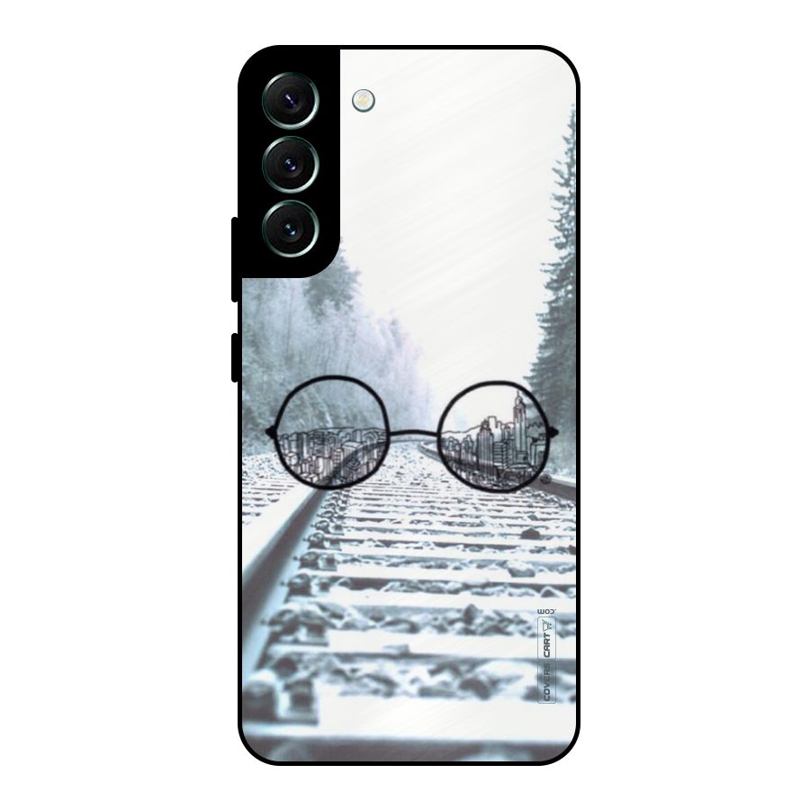 Tracks And Specs Metal Back Case for Galaxy S22 Plus 5G