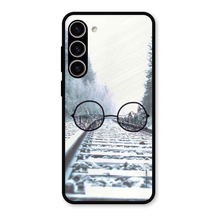 Tracks And Specs Metal Back Case for Galaxy S23 Plus