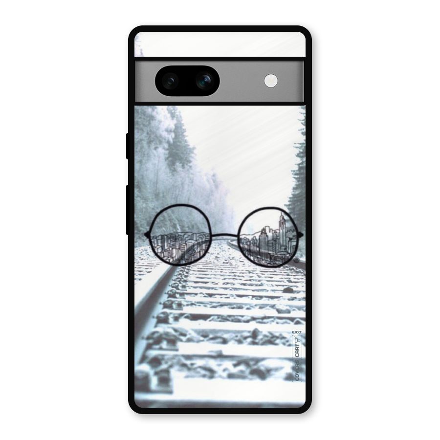 Tracks And Specs Metal Back Case for Google Pixel 7a