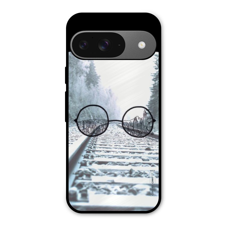 Tracks And Specs Metal Back Case for Google Pixel 9