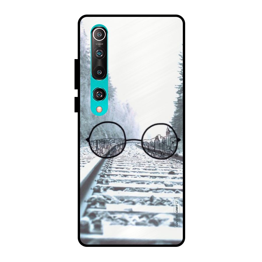 Tracks And Specs Metal Back Case for Mi 10