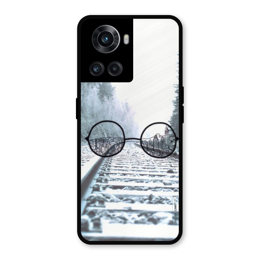 Tracks And Specs Metal Back Case for OnePlus 10R