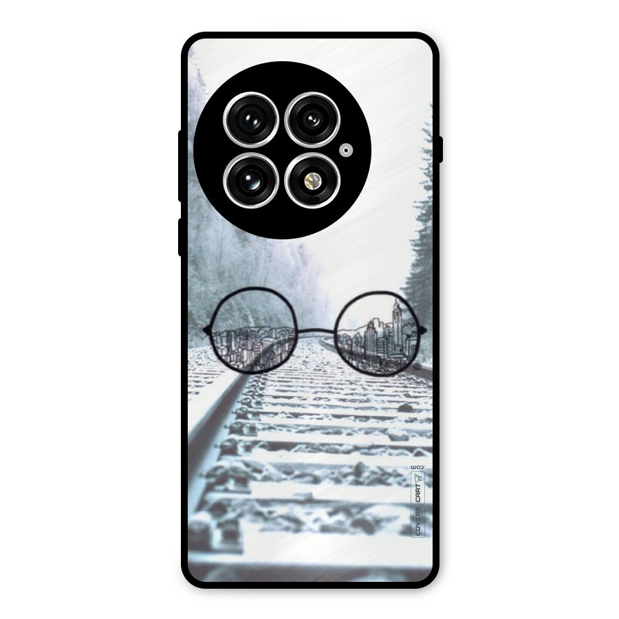 Tracks And Specs Metal Back Case for OnePlus 13
