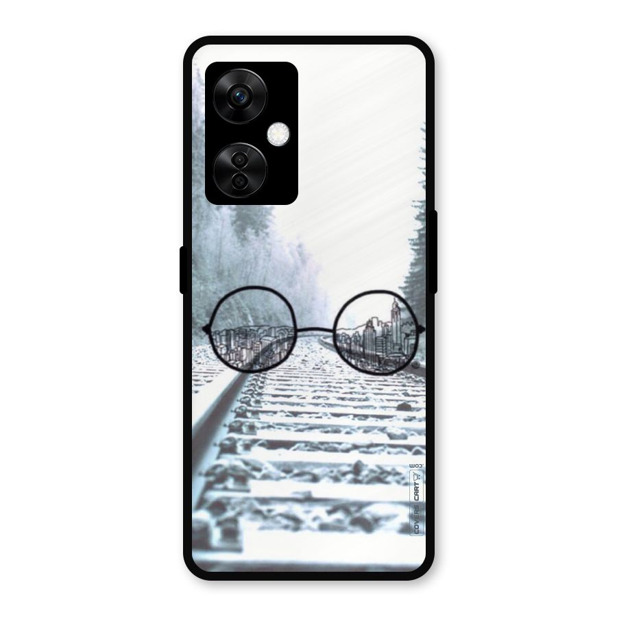 Tracks And Specs Metal Back Case for OnePlus Nord CE 3 Lite
