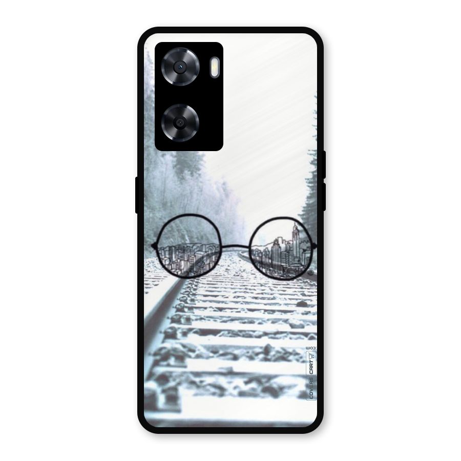Tracks And Specs Metal Back Case for OnePlus Nord N20 SE