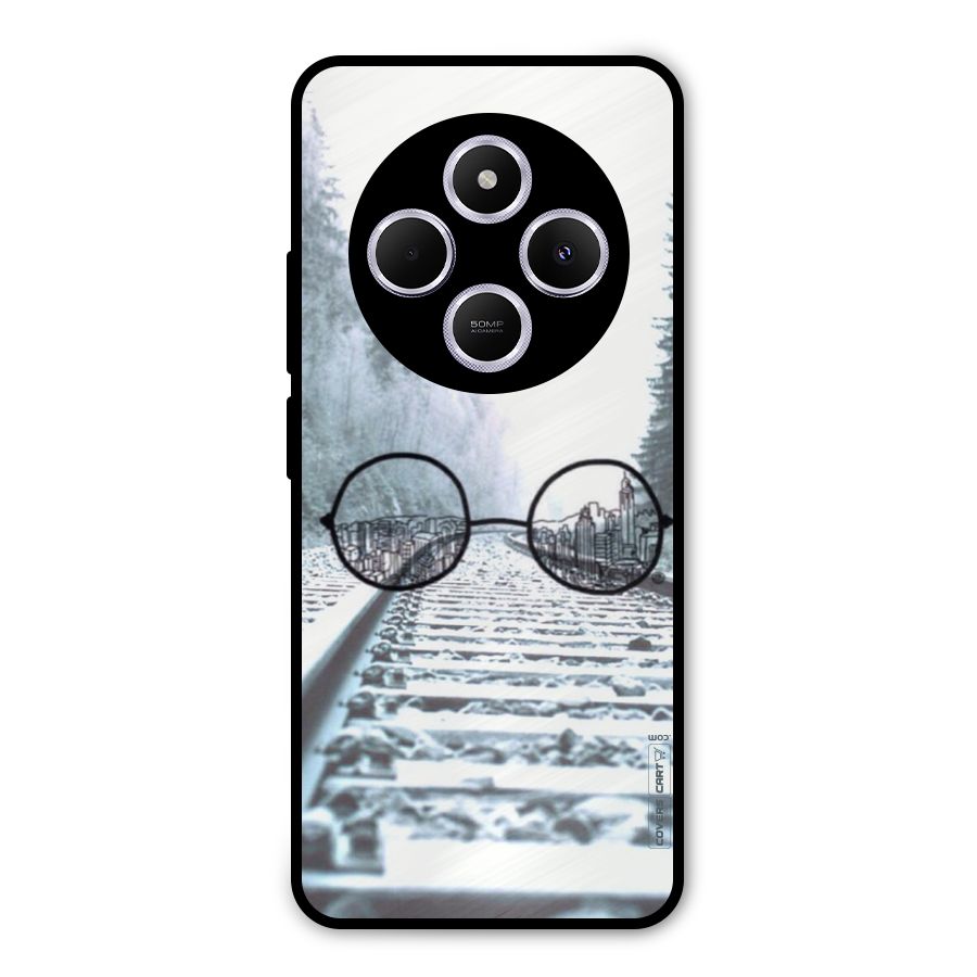 Tracks And Specs Metal Back Case for Poco M7