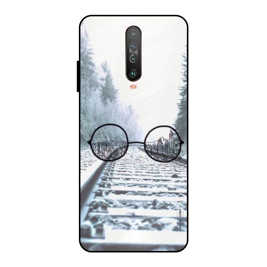 Tracks And Specs Metal Back Case for Poco X2