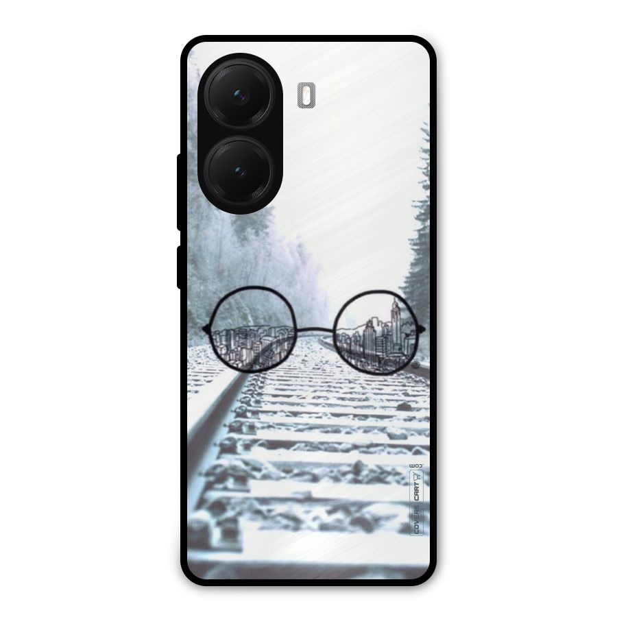Tracks And Specs Metal Back Case for Poco X7 Pro