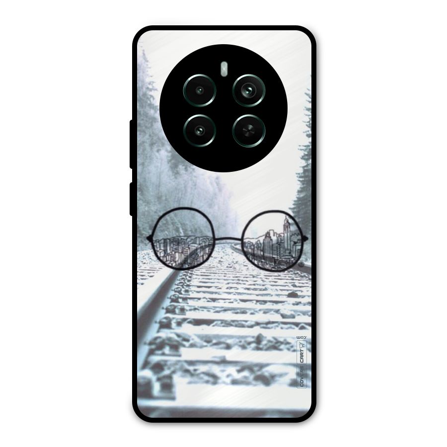 Tracks And Specs Metal Back Case for Realme 12 Pro Plus