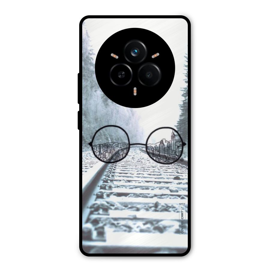 Tracks And Specs Metal Back Case for Realme 14 Pro