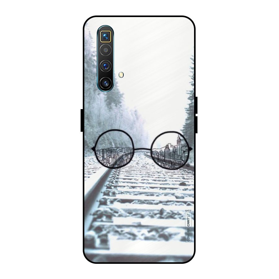 Tracks And Specs Metal Back Case for Realme X3 SuperZoom