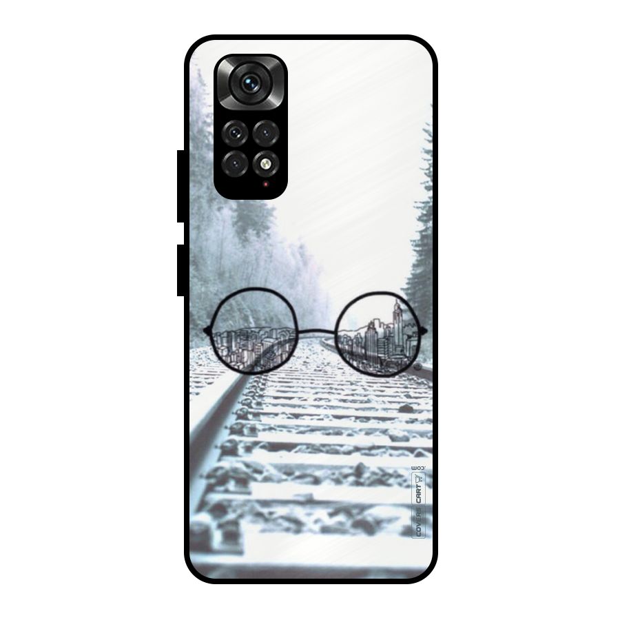 Tracks And Specs Metal Back Case for Redmi Note 11 Pro