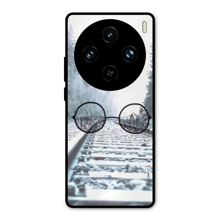 Tracks And Specs Metal Back Case for Vivo X100 Pro