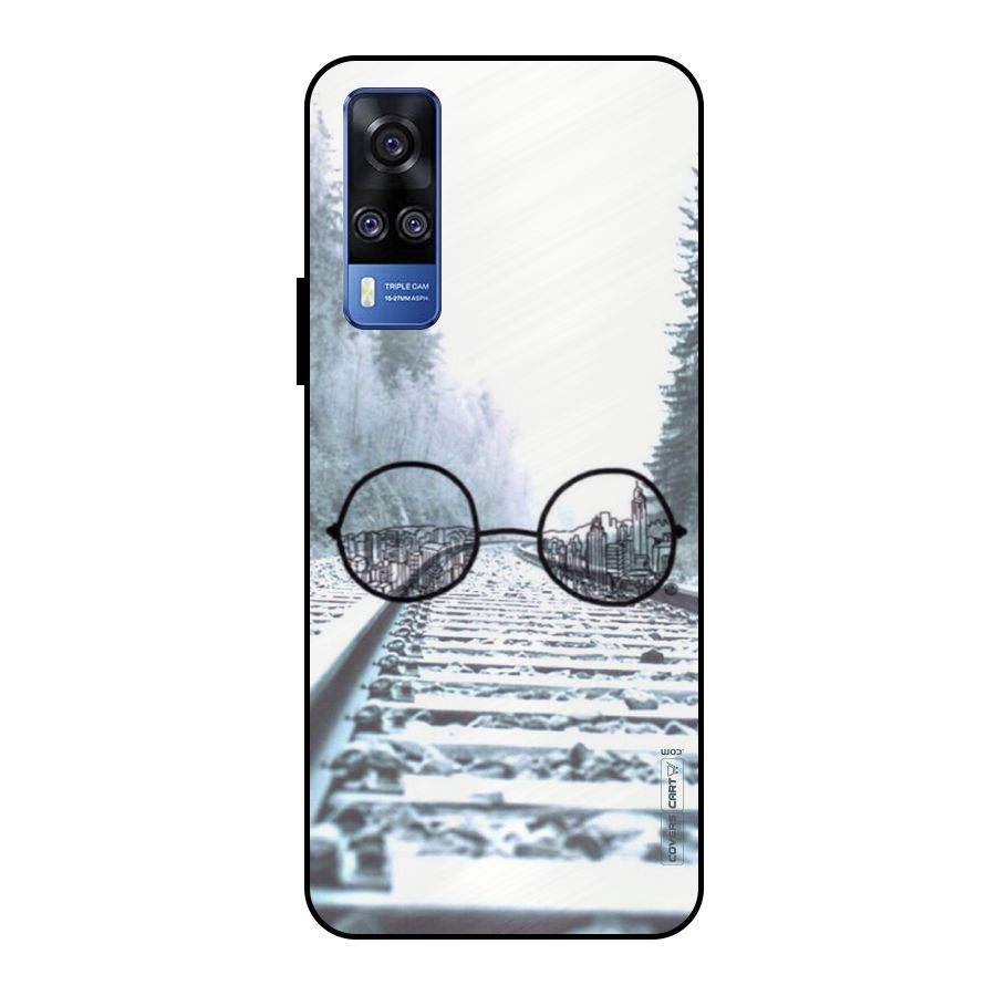 Tracks And Specs Metal Back Case for Vivo Y51