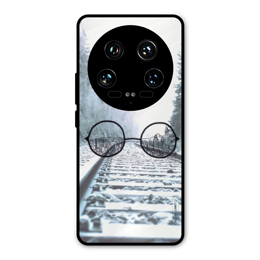 Tracks And Specs Metal Back Case for Xiaomi 14 Ultra