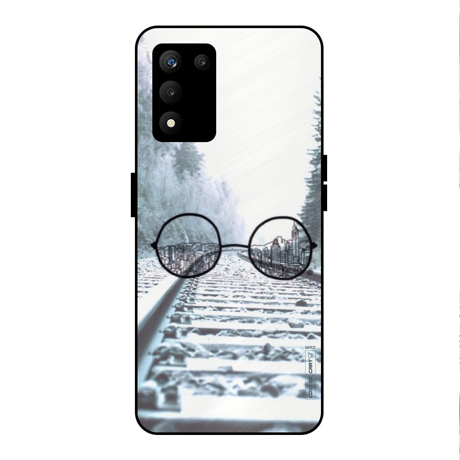 Tracks And Specs Metal Back Case for realme 9 5G SE