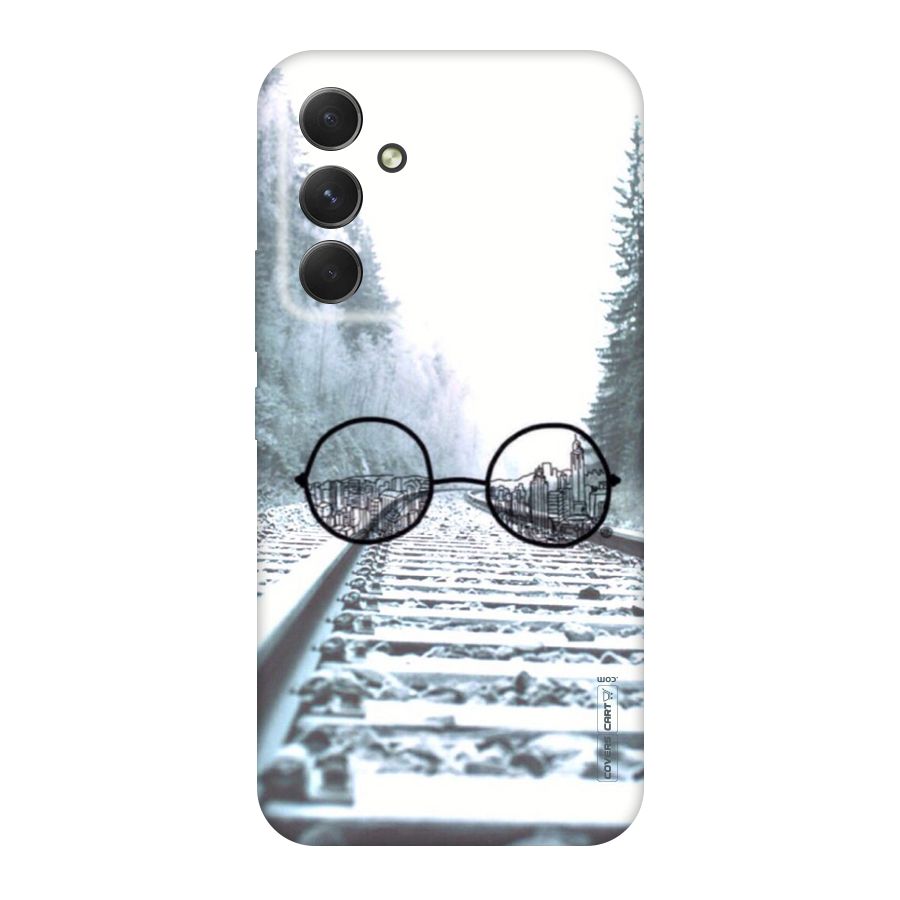 Tracks And Specs Original Polycarbonate Back Case for Galaxy A54