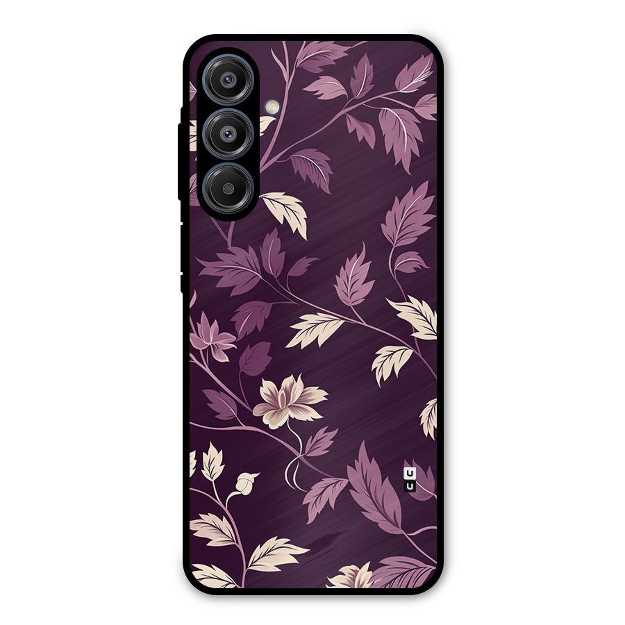 Traditional Florals Metal Back Case for Galaxy A16 5G