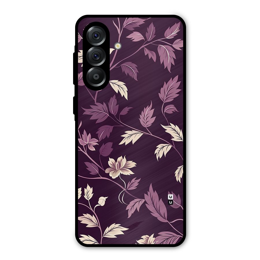 Traditional Florals Metal Back Case for Galaxy A36