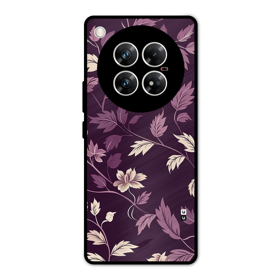 Traditional Florals Metal Back Case for Infinix Zero 40 5G