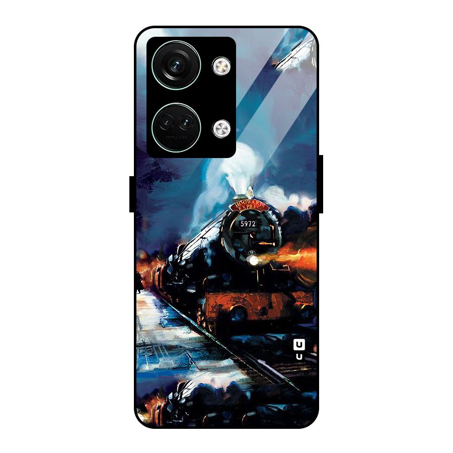 Train Art Glass Back Case for Oneplus Nord 3