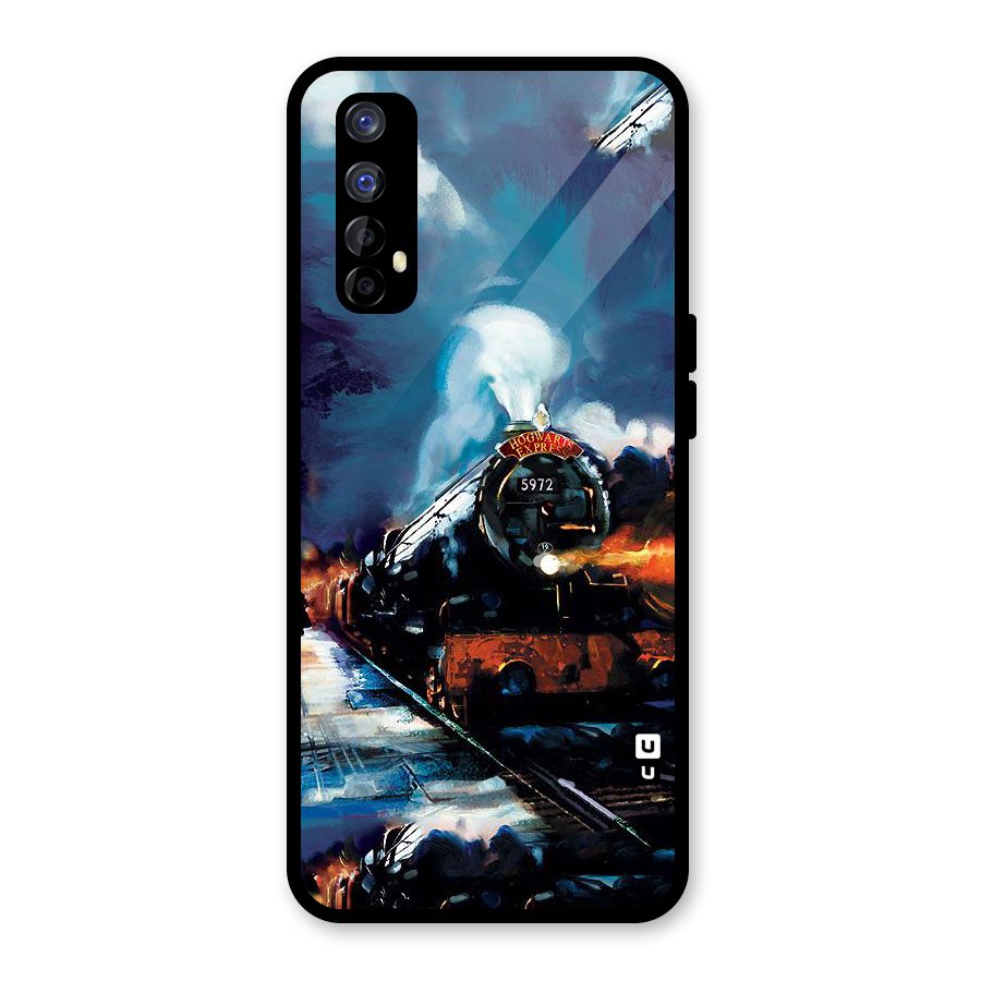 Train Art Glass Back Case for Realme Narzo 20 Pro