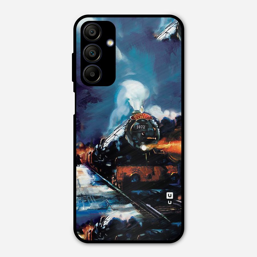 Train Art Metal Back Case for Galaxy A15 5G
