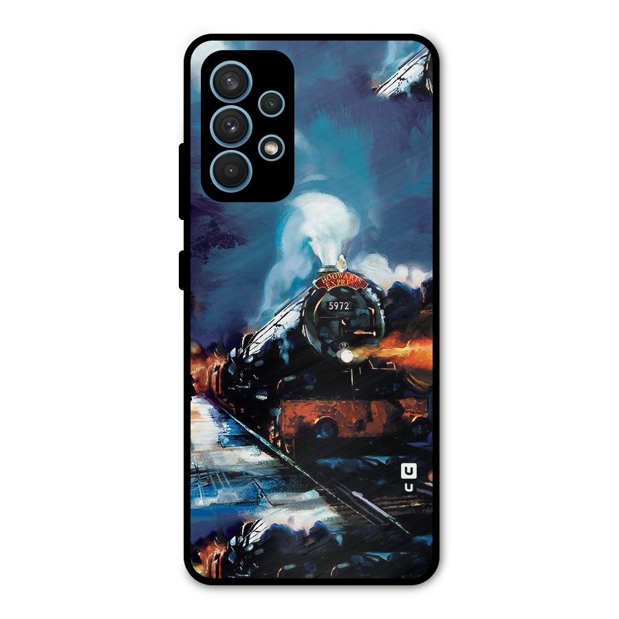 Train Art Metal Back Case for Galaxy A32